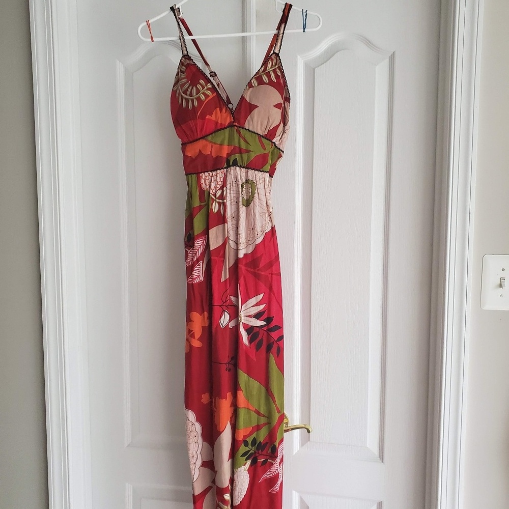 Floral Midi cotton dress